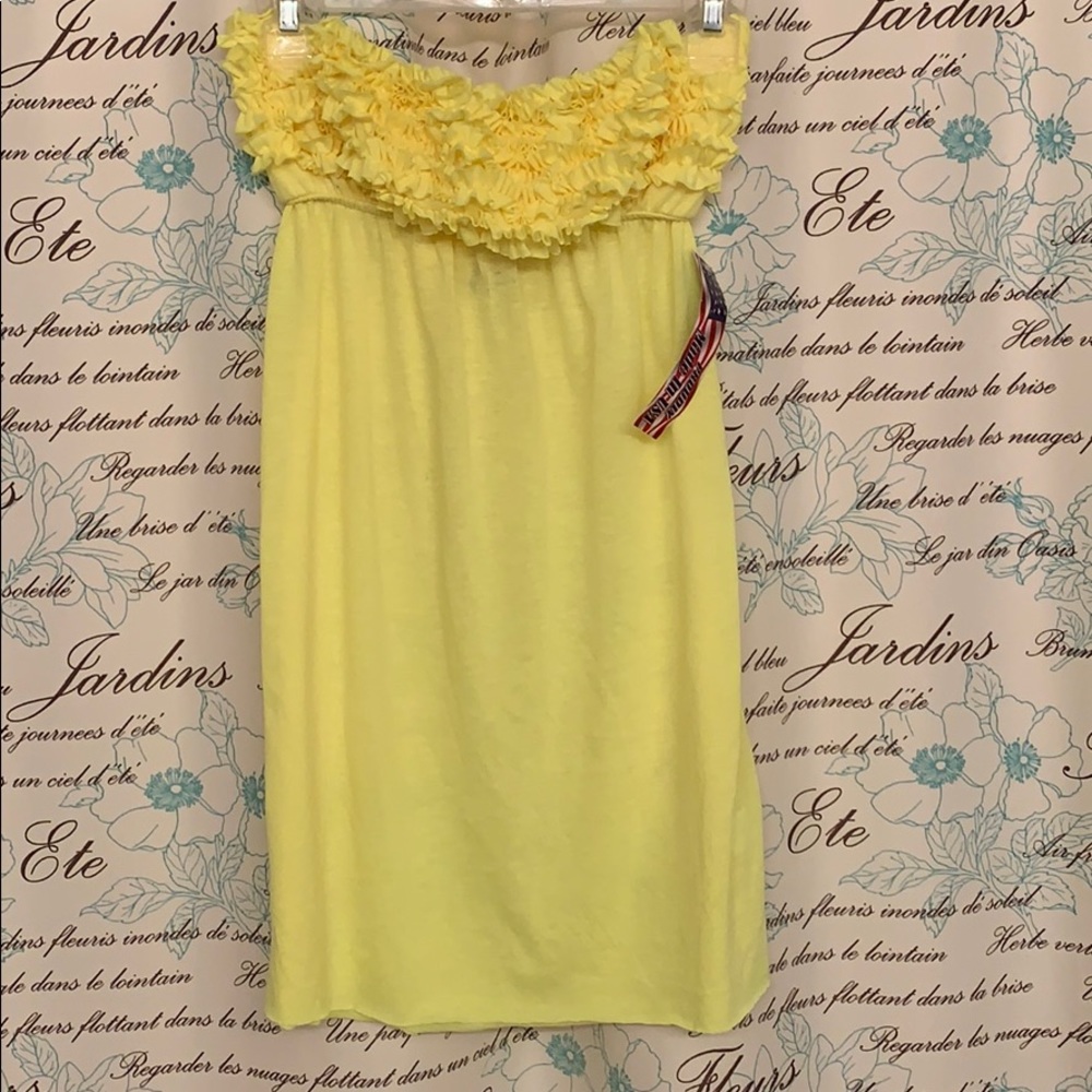 Bright Yellow Coverup